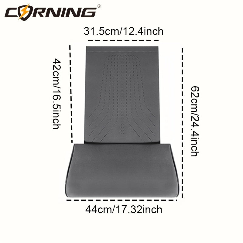 Ergonomic Car Seat Extender  Leather Leg Support Cushion-WX0J