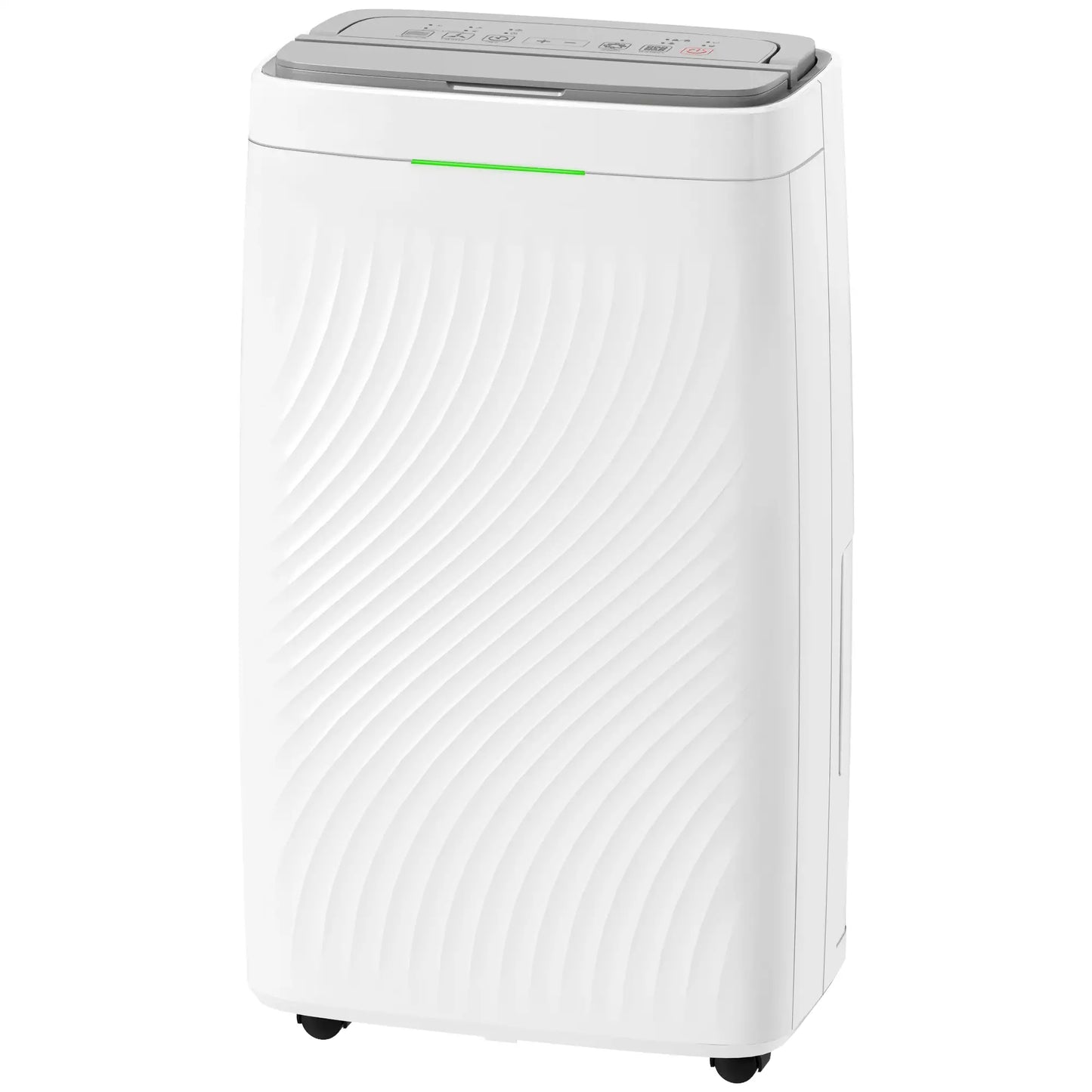 HOMCOM 16L/Day Dehumidifier with Activated Carbon Air Filter
