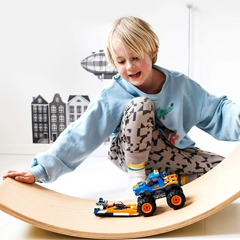 Children’s Balance Board Seesaw Sensory Toy for Focus & Balance TJR1V6P