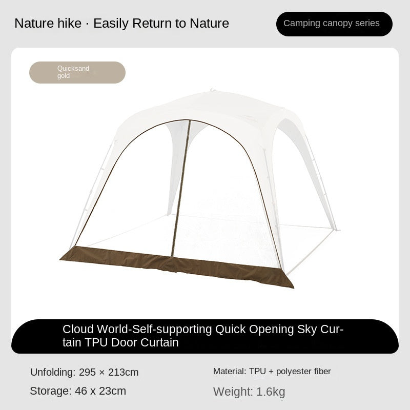 Naturehike CLOUD WORLD Series Modular Outdoor Camping Automatic Tent Canopy Multi-Functional Module Splicing Unlimited Connection Self Standing Fast