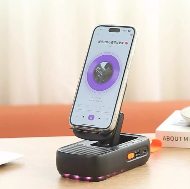 Mobile Holder With Speaker (F15)