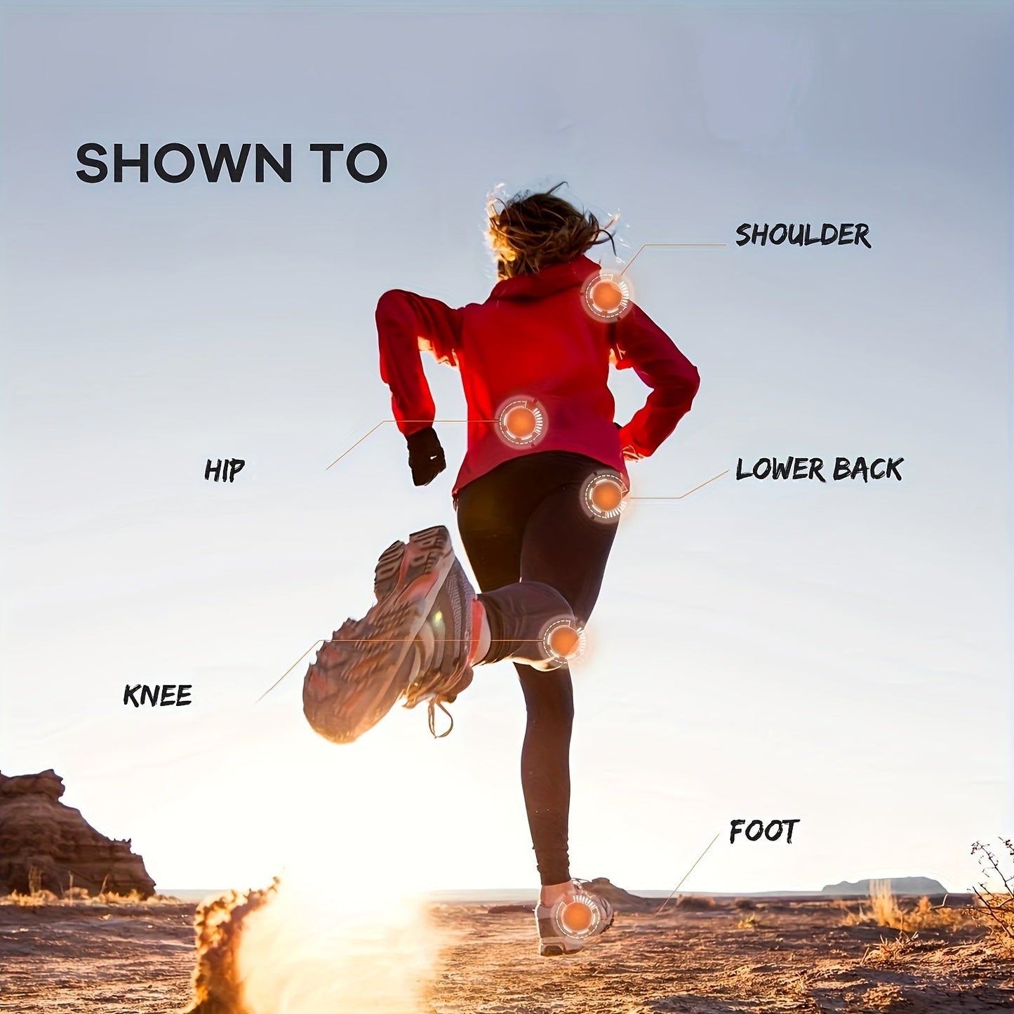 High Arch Support Insoles, Breathable PU Material, Shock Absorption TJR7C5K