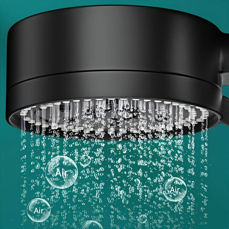 High Pressure 8-Mode Handheld Shower Head, Round Wall Mount TJR2P9L