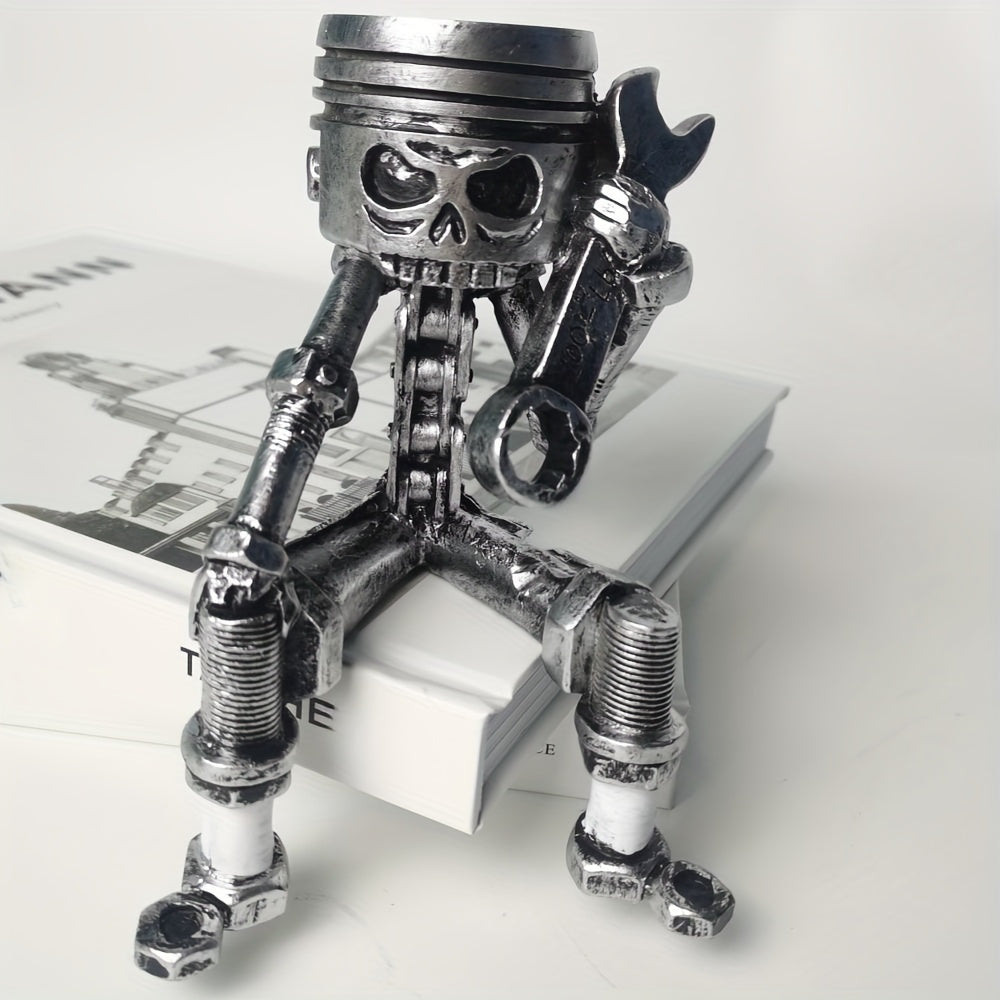 Skeleton Wrench Statue