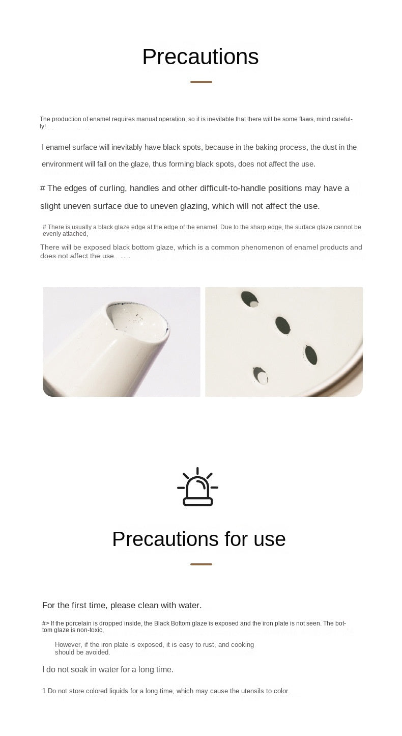 Mobi Garden Enamel Milk Pot Portable Lightweight Glazed Saucepan Small Soup Pot Outdoor Camping Cooking Utensil Kitchenware Food Grade Stainless Steel