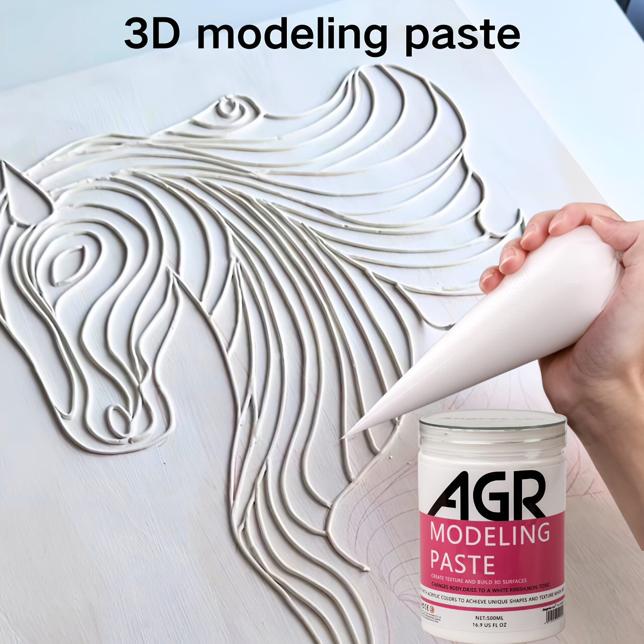 3D Texture Paste for Artists- HMT20AP
