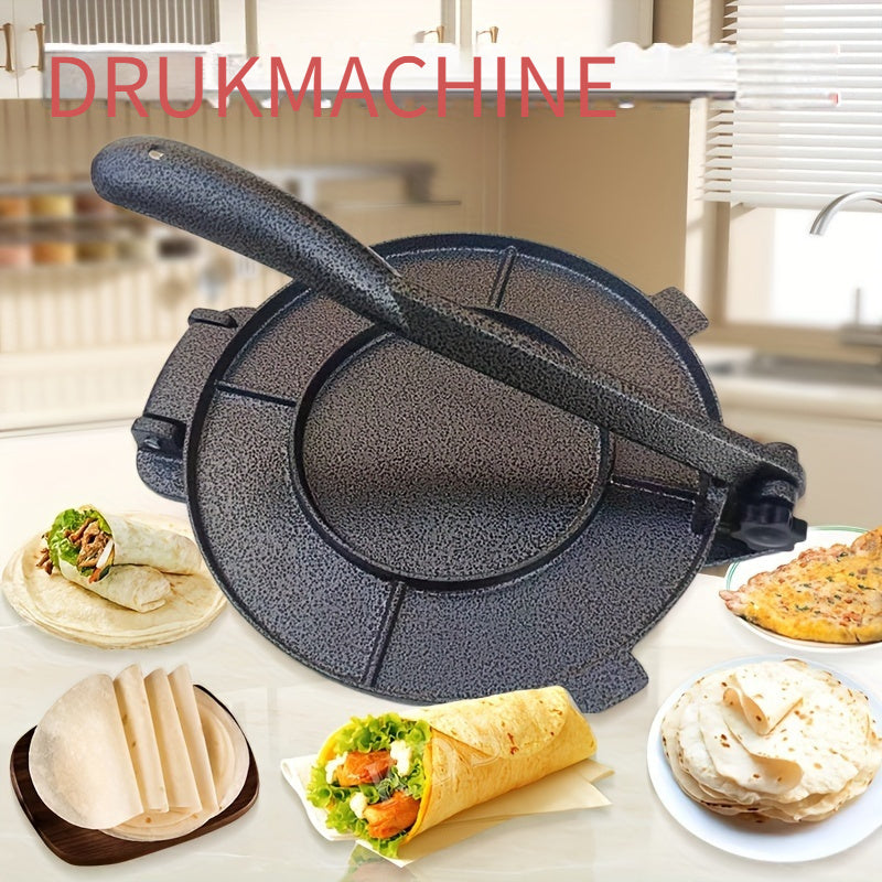 Aluminum Tortilla Press, Round Non-Stick Design TJR2P9X