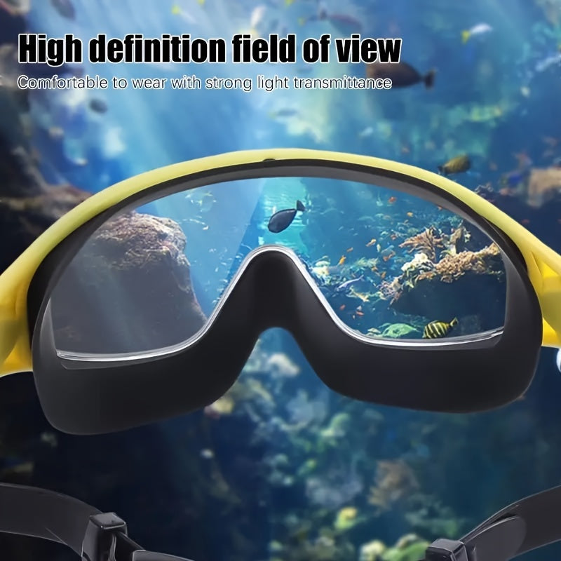 Adult Swimming Goggles, HD Anti-Fog Waterproof TJR7B4D