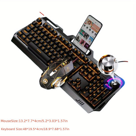 Wired Keyboard and Mouse Set for PC, Notebook TJR3D1E