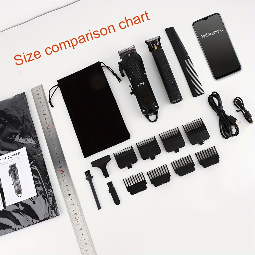 HIENA Men’s Electric Hair Clipper with Digital Display TJR8W1R