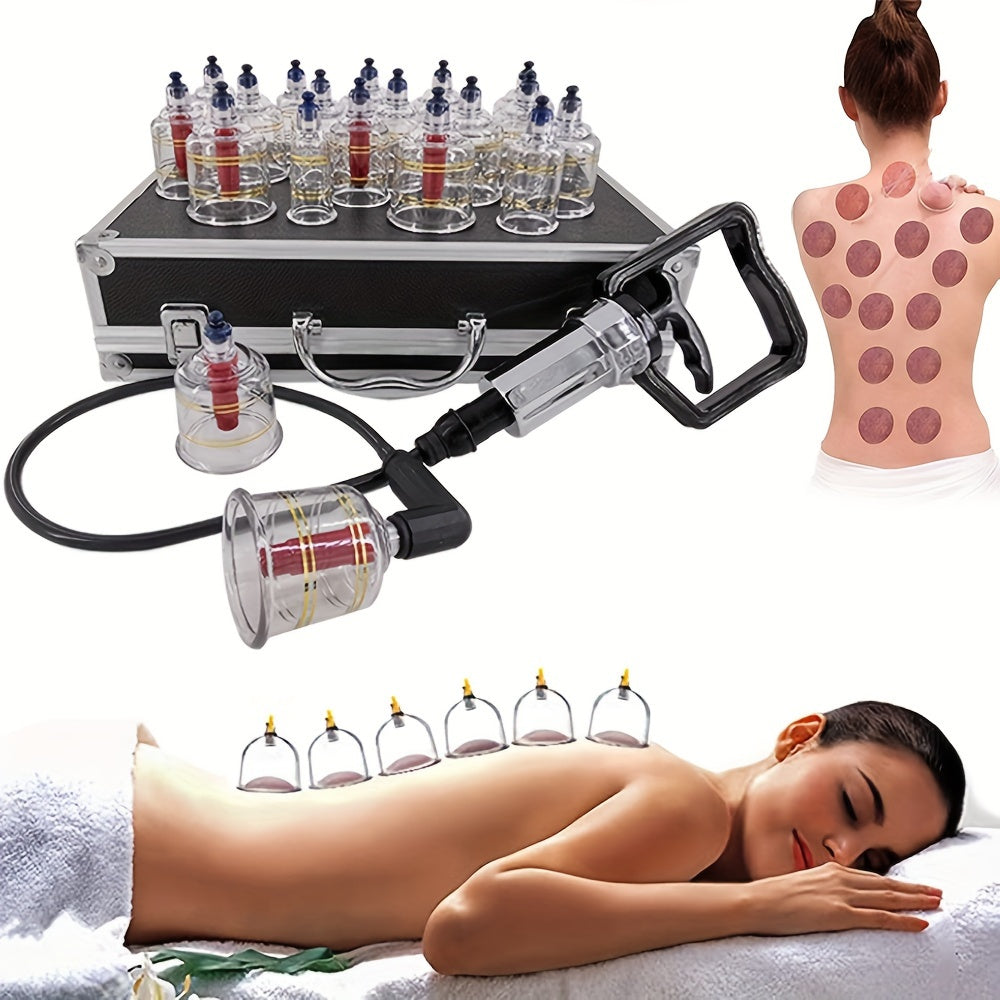 Vacuum Cupping Set, Multi-Purpose Therapy Cups TJR8L5D