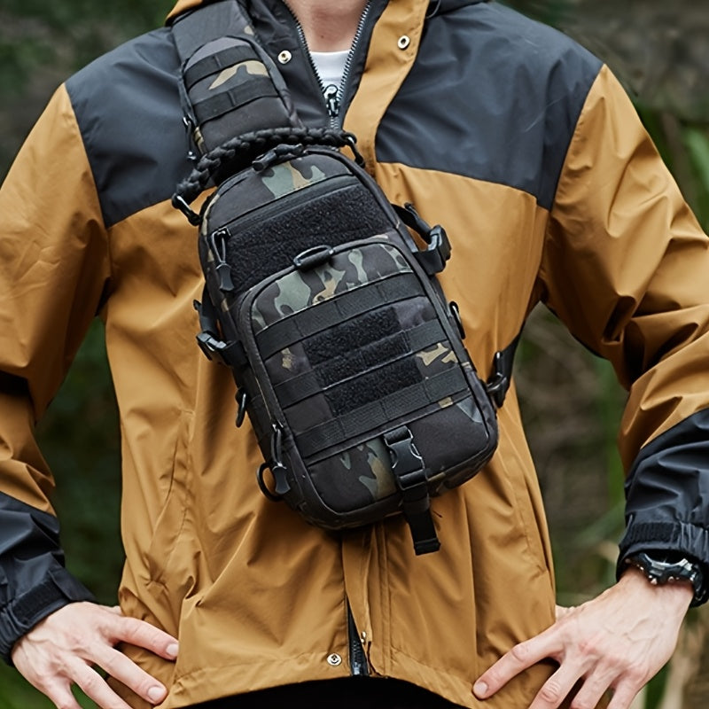 New Outdoor Chest Bag, Multifunctional Military Crossbody TJR4S8P