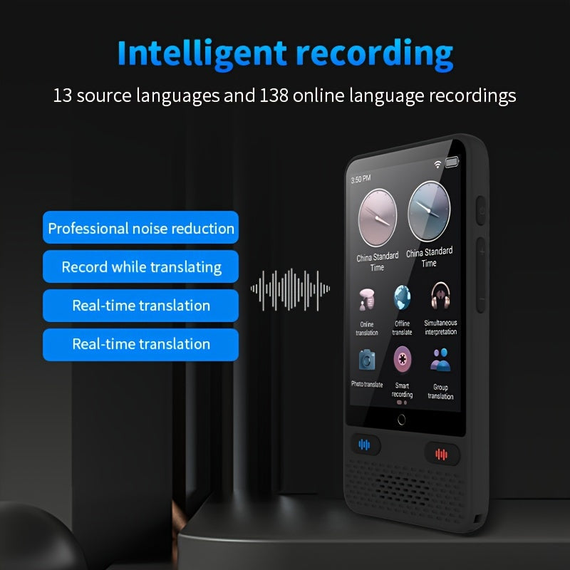 Language Translation Device, 138 Languages, Real-Time Translator TJR9B2Y