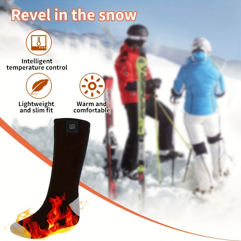 Electric Heated Socks for Cold Weather Outdoor Sports TJR4P2L