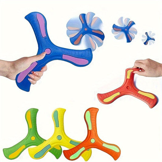 2pcs Three-Leaf Hand-Thrown Boomerang for Outdoor Games TJR6V8P