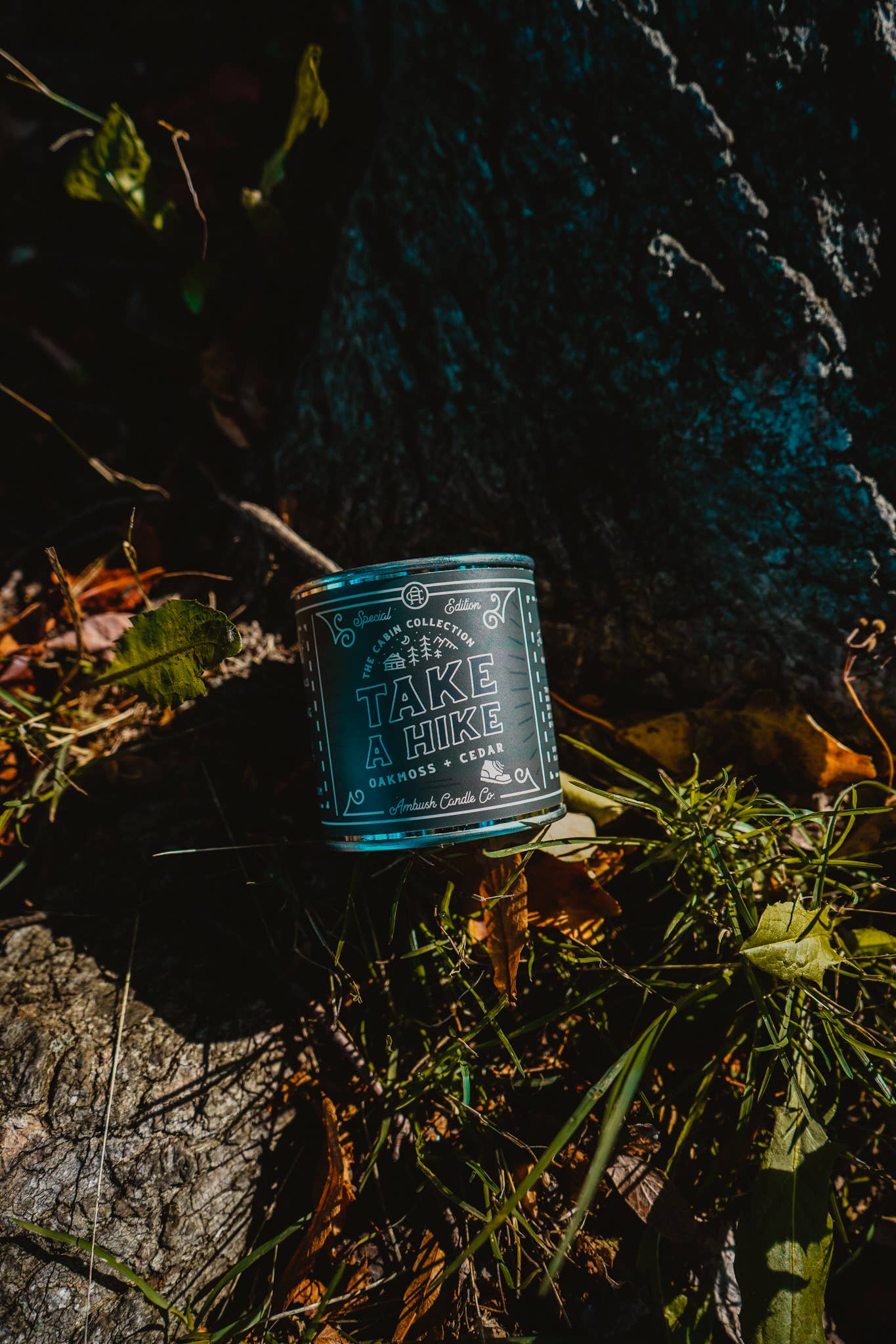 Ambush Candle Co. - Take A Hike | Oakmoss + Cedar 8oz Soy Candle