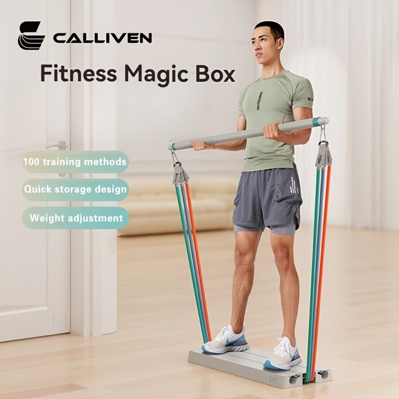 1x CALLVEN Magic Box  TPE Resistance Band for Strength Training-ZUYO