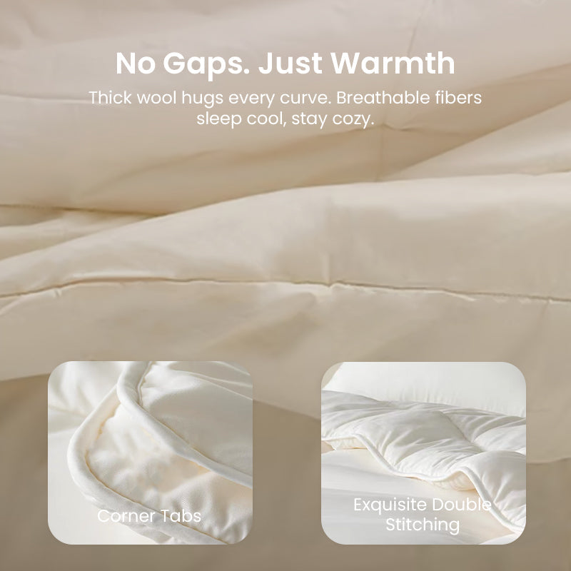 The Cloud-Light Merino Wool Comforter