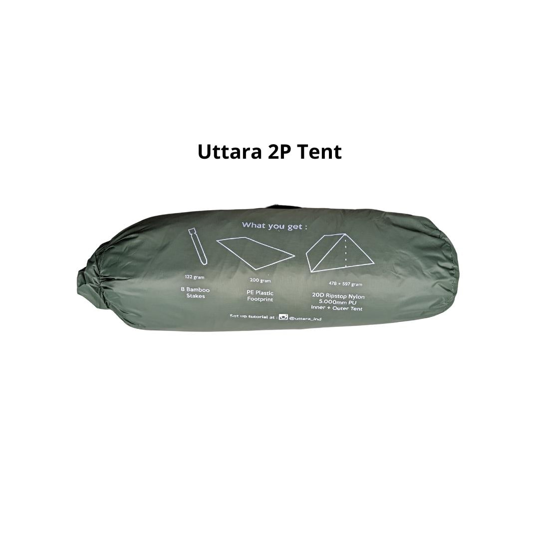Uttara 1P Tent / 2P Tent Ultralight Tarp Style