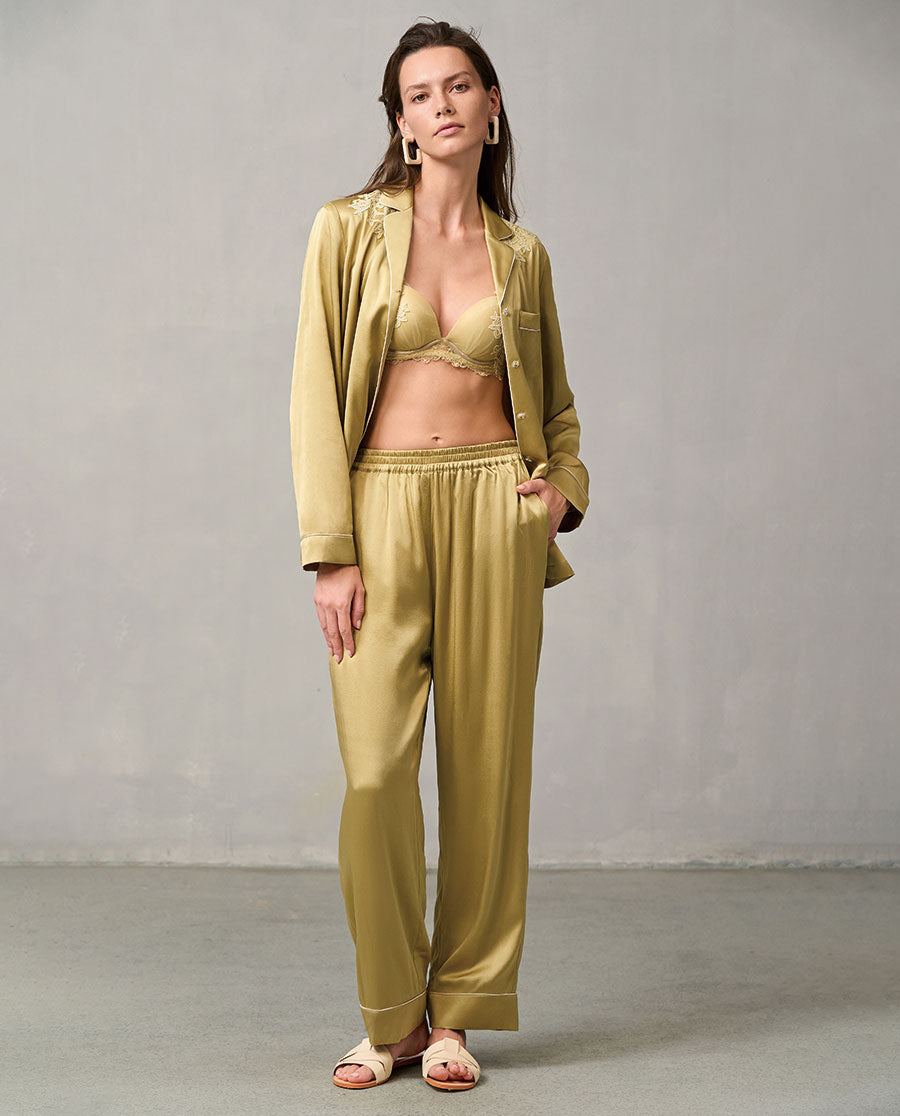 Aimer Luxury Silk Pajama Set