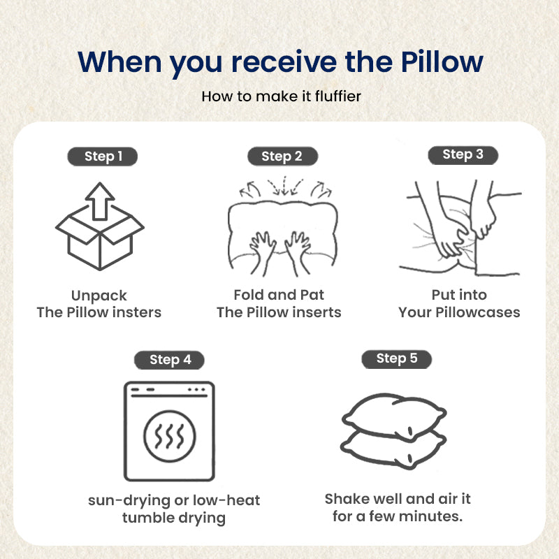 Feather Down Throw Pillow
