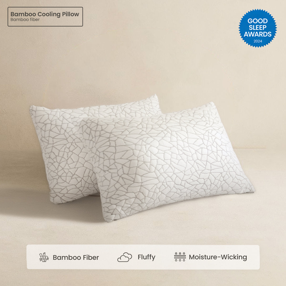 APSMILE Bamboo Cooling Pillow