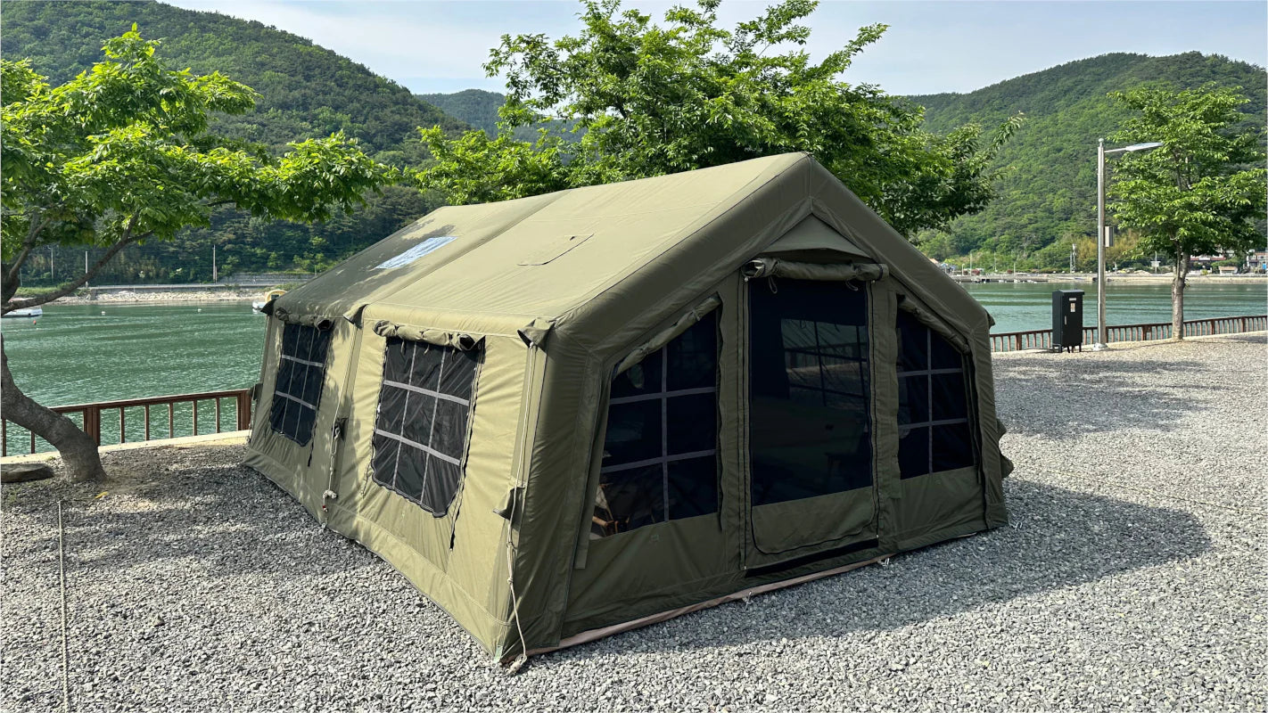 Coody | RBM Inflatable tent  Koala 5 Khaki for 2-6 person