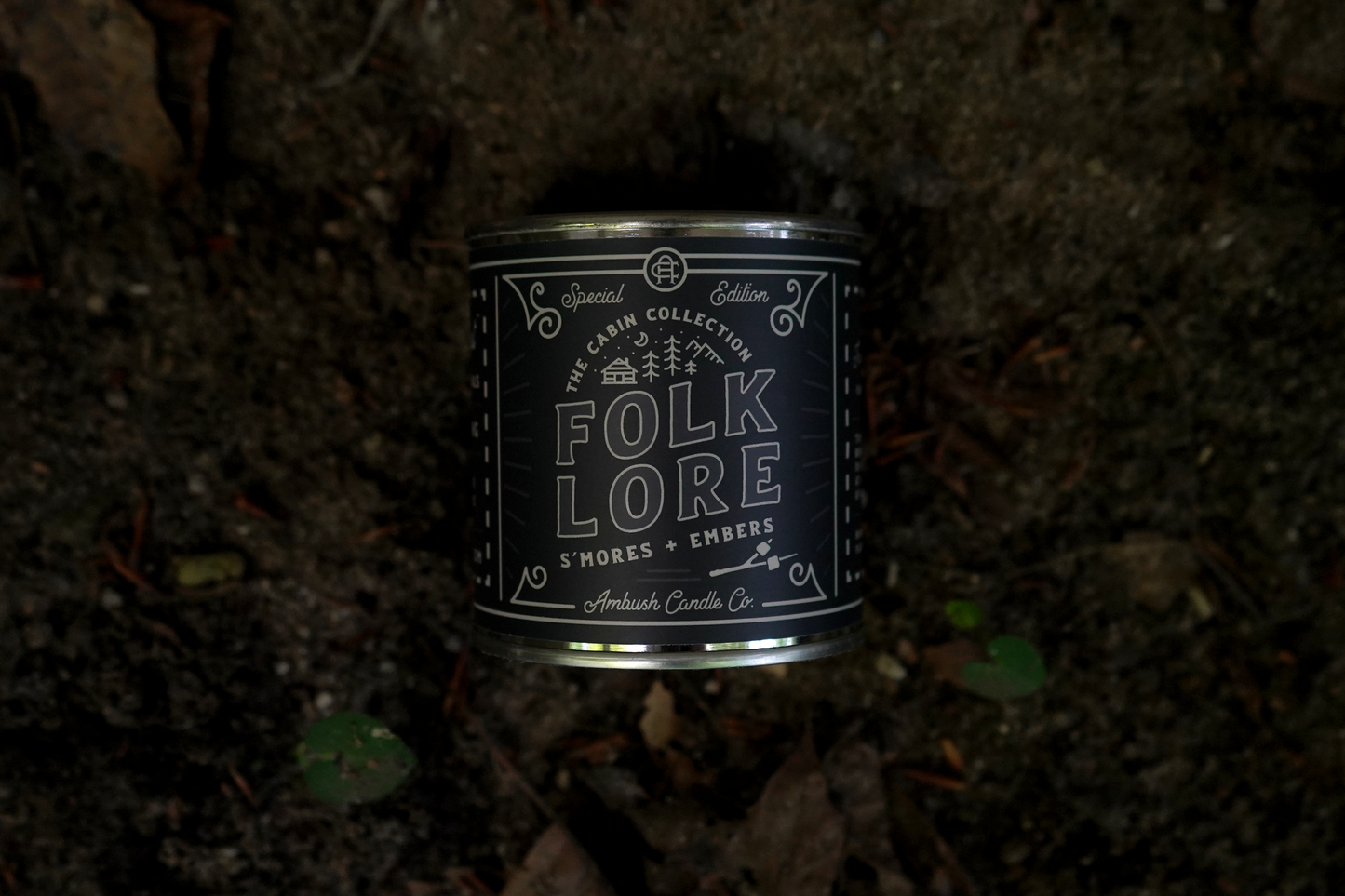 Folklore | S'mores + Embers 8oz Soy Candle