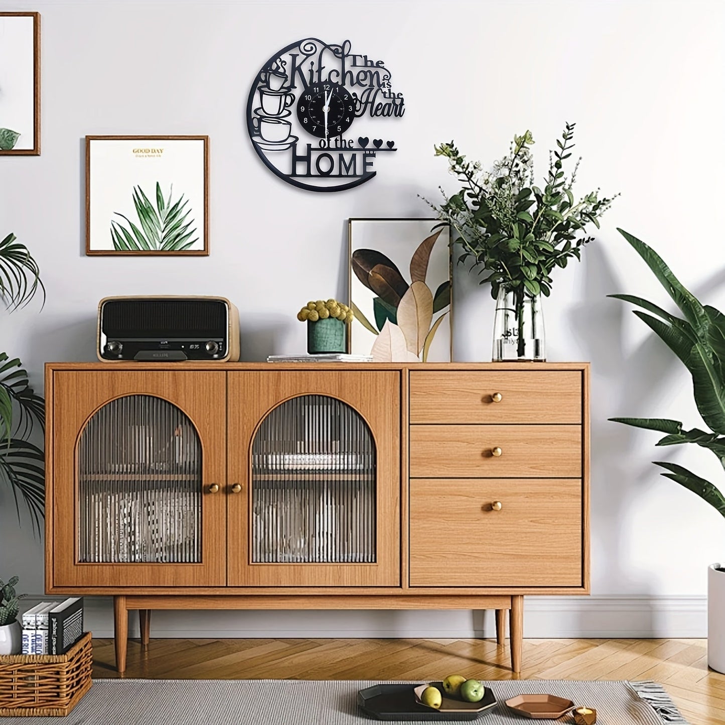 Vinyl Record Wall Clock- HMT24RR