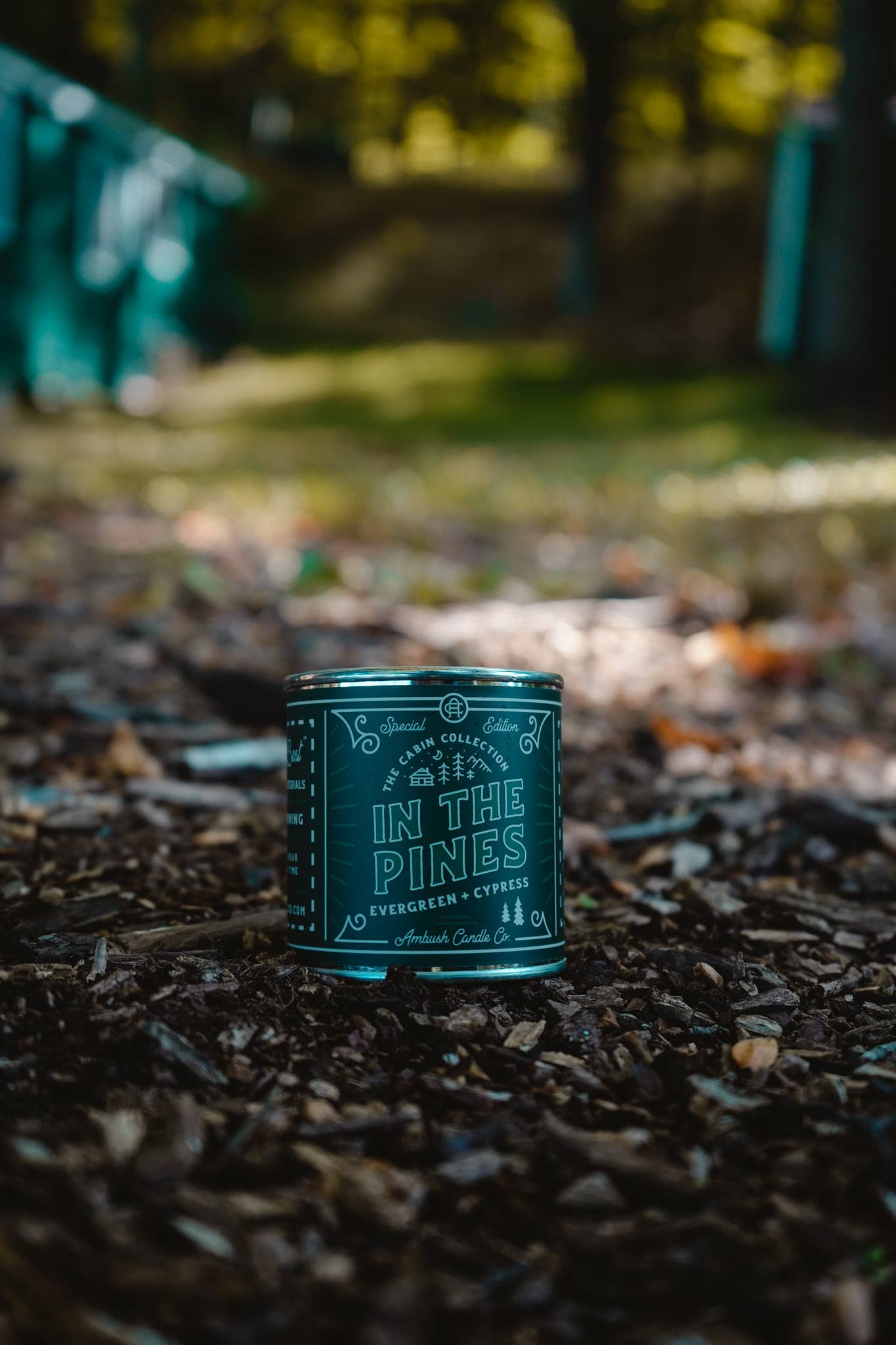 Ambush Candle Co. - In The Pines | Evergreen + Cypress 8oz Soy Candle