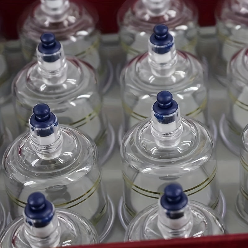 Vacuum Cupping Set, Multi-Purpose Therapy Cups TJR8L5D