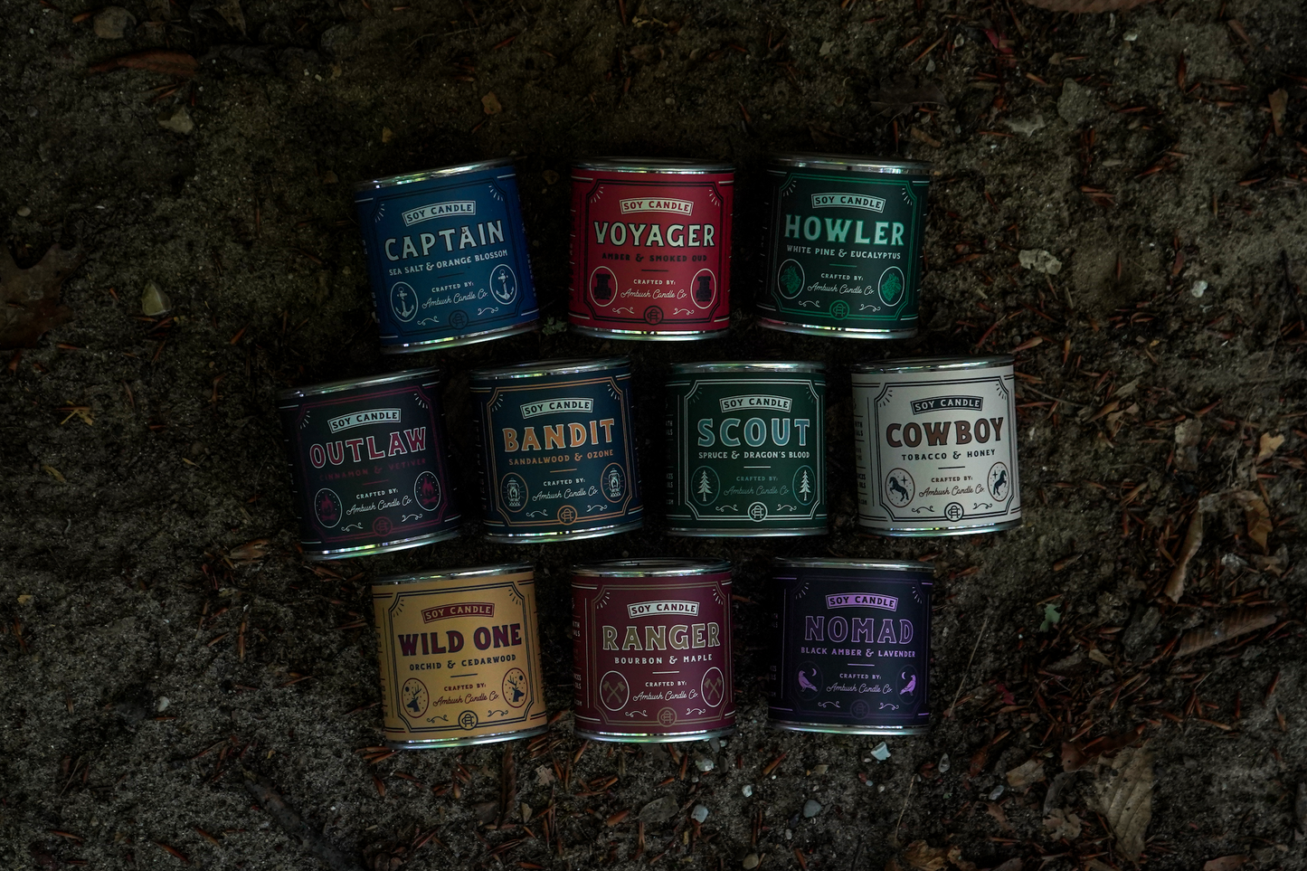 Ranger | Bourbon + Maple 8oz Soy Candle