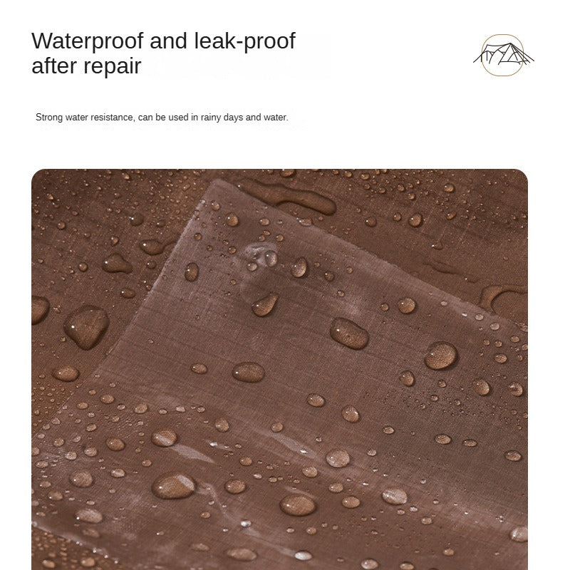 Mobi Garden TPU Repair Subsidy Portable Multi-use Emergency Repair Patches Waterproof Outdoor Camping Emergency Tear Cut Hole Adhesive Canopy Air Inflatables Bed 3pcs Pack