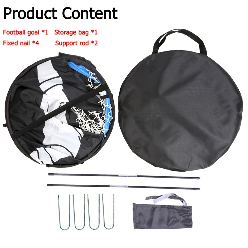 Portable 2-in-1 Folding Soccer Goal for Training & Matches TJR7B5D