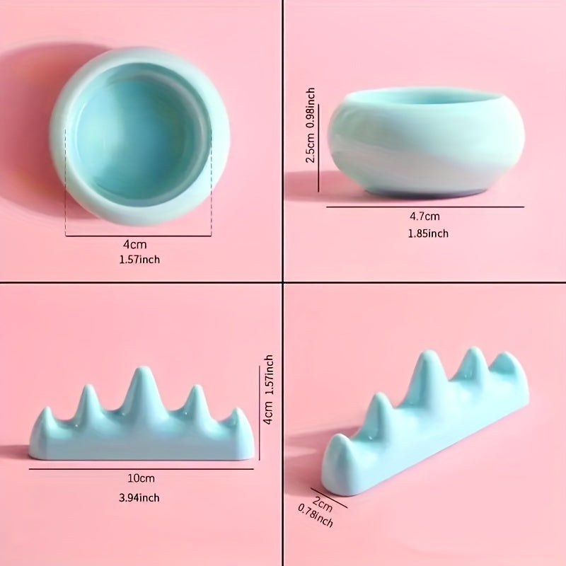 One Pen Holder Plus One Mini Brush Washing Cup Art Painting Supplies - DJ0C