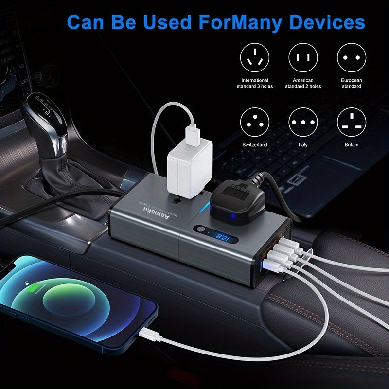200W Car Inverter- HMT15CI