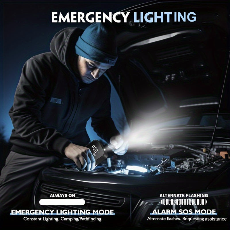 Portable Tire Inflator for Cars- HMT12M4