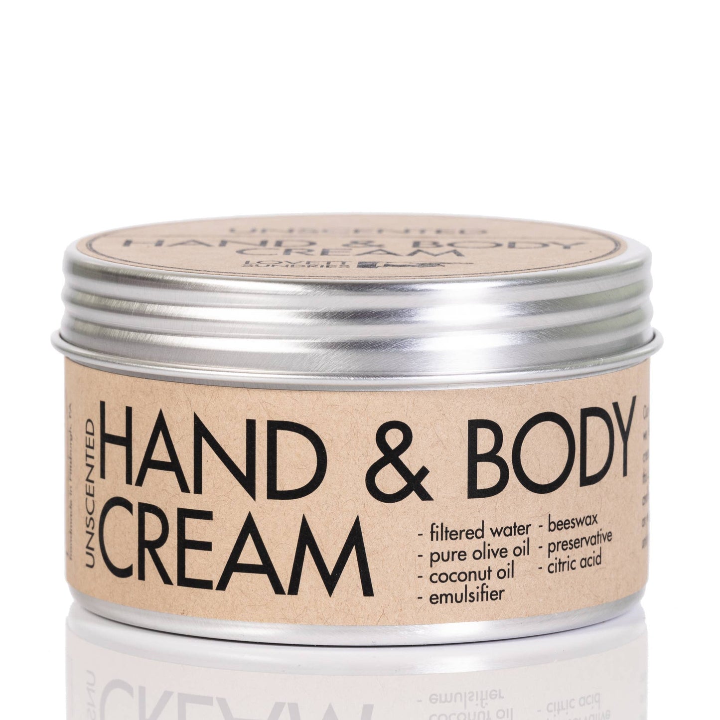 Lovett Sundries - Hand and Body Cream: Lavender