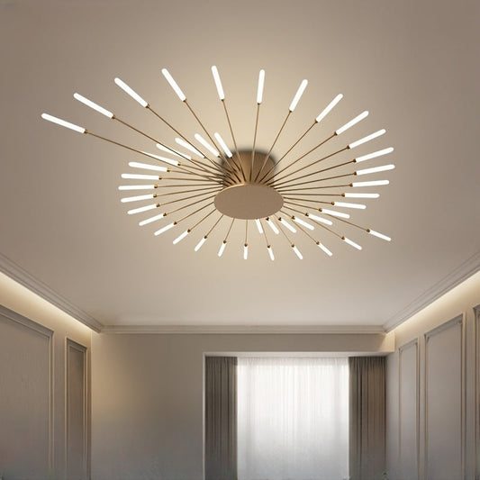 Modern Luxury LED Fireworks Ceiling Lamp-CVH5