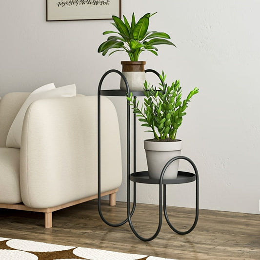 Double Tiered Metal Plant Stand - EI1K