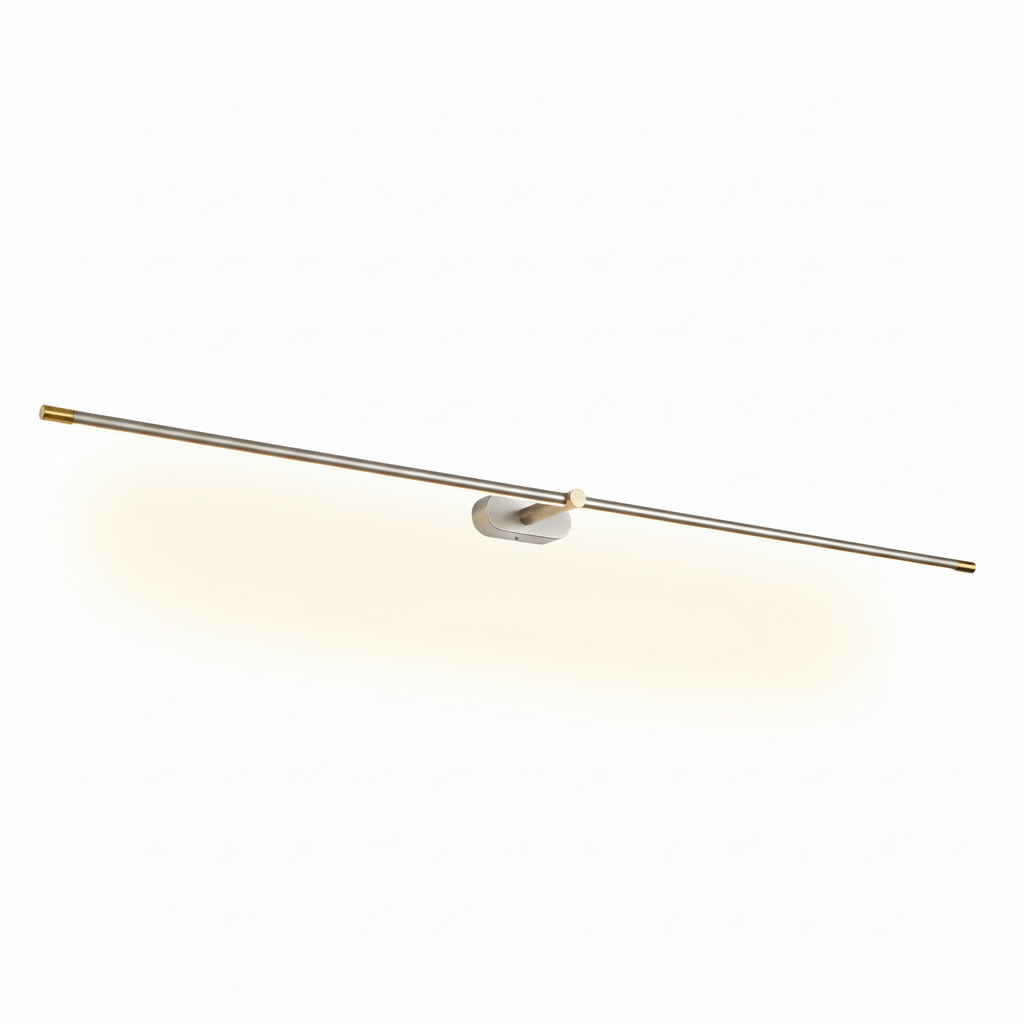 Minimalist Linear Adjustable Wall Light For Picture And Mirror