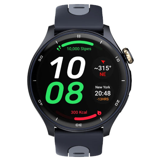 Titan Celestor GPS 3.6 CM AMOLED AOD Piezoelectric Crown Black Eclipse - Blue