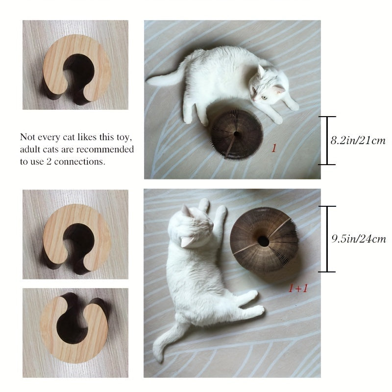 Magical Organ Scratch Board  Durable Interactive Cat Toy-0OFO