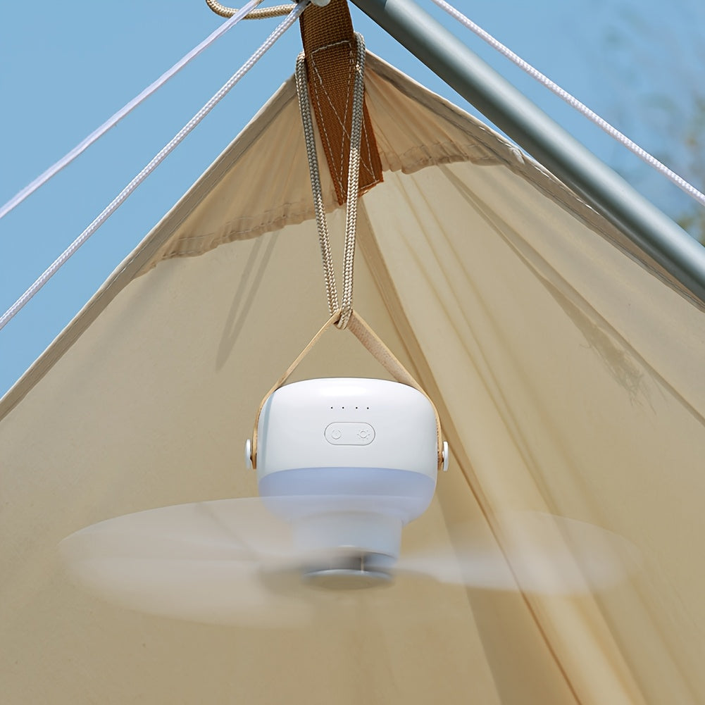Versatile Portable Camping Fan with Remote Control TJR6T9F