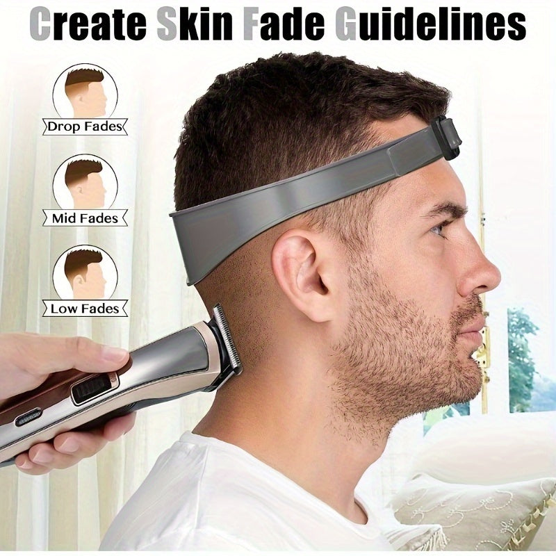 Adjustable Hair Trimming Guide Headband for DIY Shaving TJR9N3V