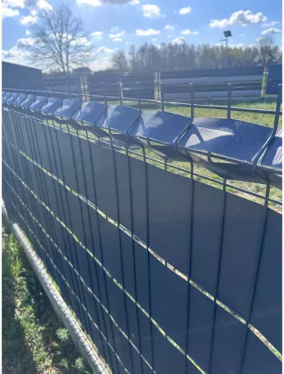 Gardlov Vlechtband Hekwerk - 4.75 cm x 35 m - Premium Kwaliteit - Antraciet