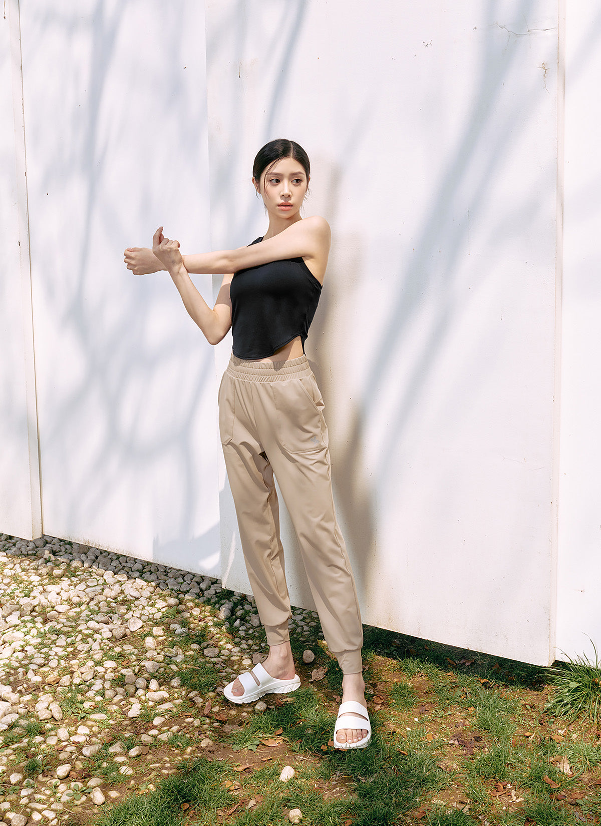 [Only New Member]Medium Feather In-Band Jogger Pants