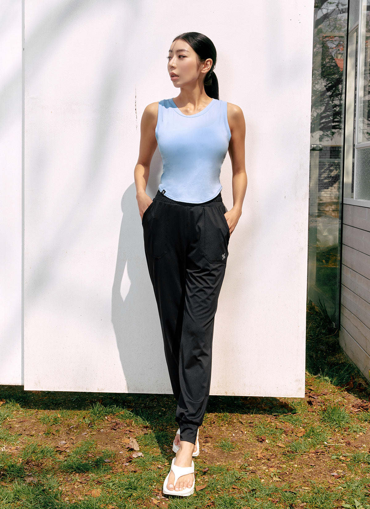 [Only New Member]Medium Feather In-Band Jogger Pants