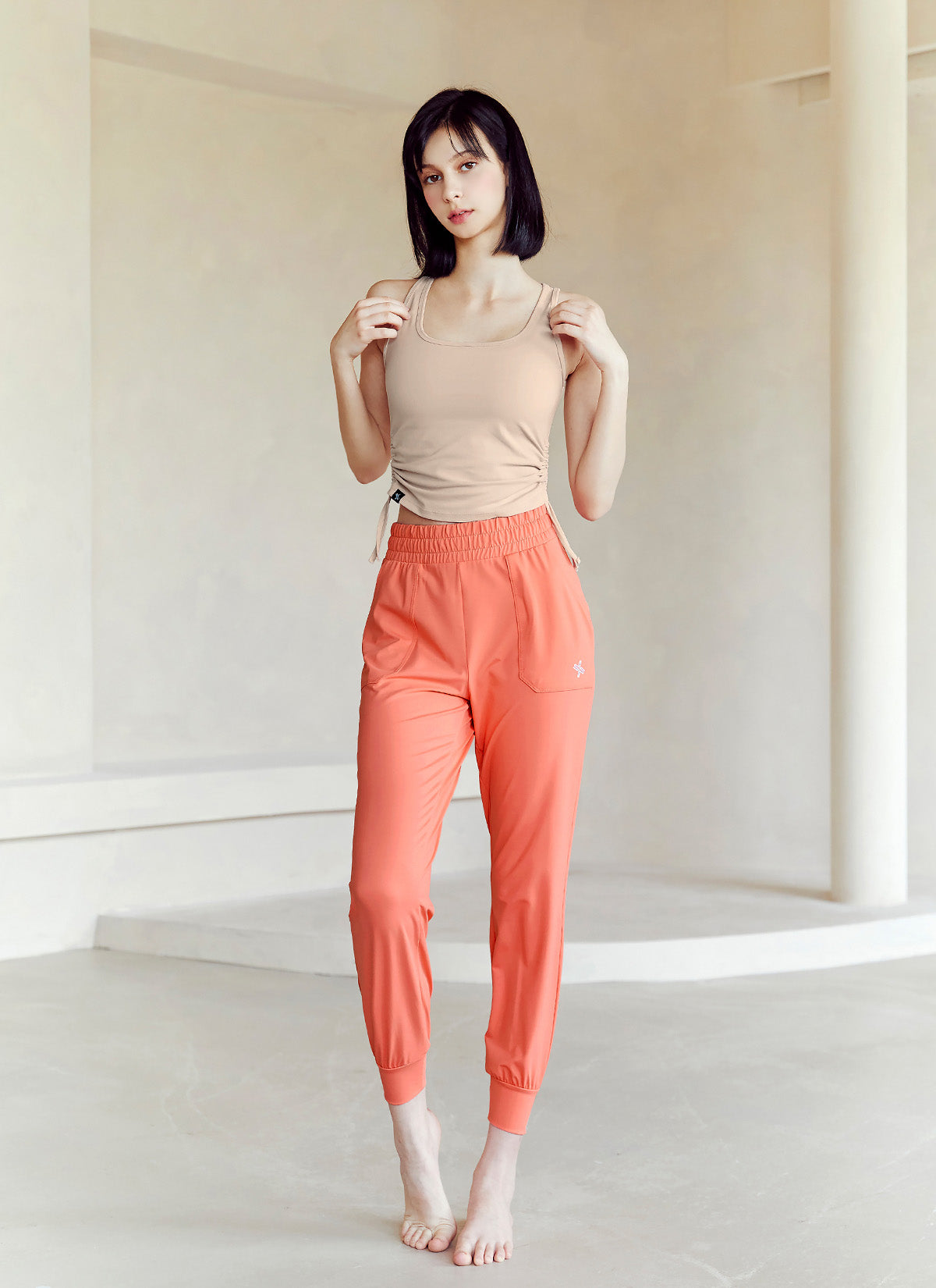 [Only New Member]Medium Feather In-Band Jogger Pants