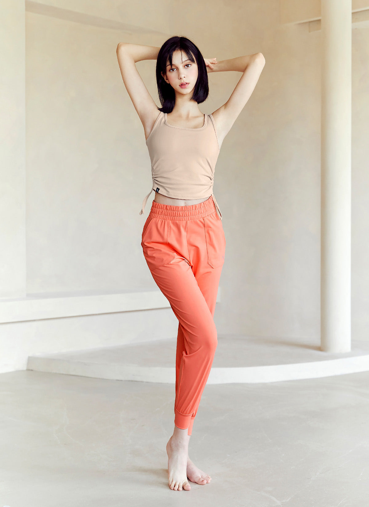 [Only New Member]Medium Feather In-Band Jogger Pants